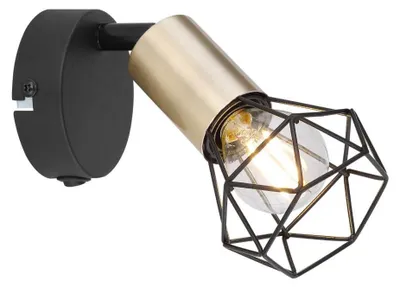 Immagine prodotto di GLOBO Lampada da parete per interni con interruttore Lampada da parete Faretto da parete Lampada da lettura 54802S-1AB