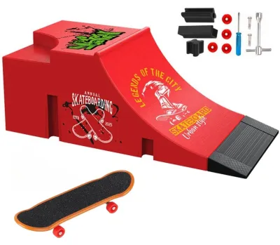 Obrázok produktu pre Sada mini skejtbordov a rampiek