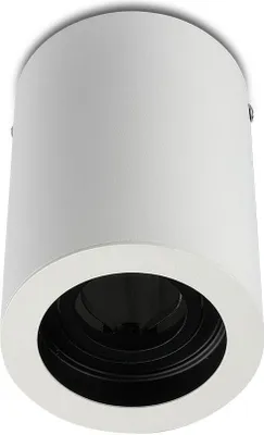 Obrázok produktu pre V-TAC Hliníková guľatá trubica GU10 na povrch biela+čierna 142x100 VT-796