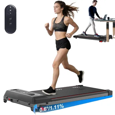 Immagine prodotto di Tapis roulant da scrivania, inclinazione del 4%, display a LED, motore da 2,5 HP