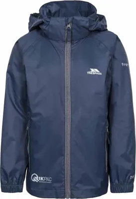 Image de Veste imperméable pour enfants Trespass Qikpac X 11/12