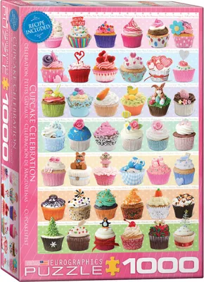 Immagine prodotto di puzzle da 1000 pezzi Cupcake meravigliosi