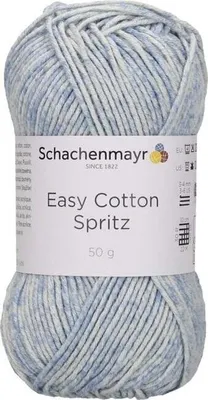 Zdjęcie produktu dla Schachenmayr Easy Bawełna Spritz 00050 Przędza dziewiarska