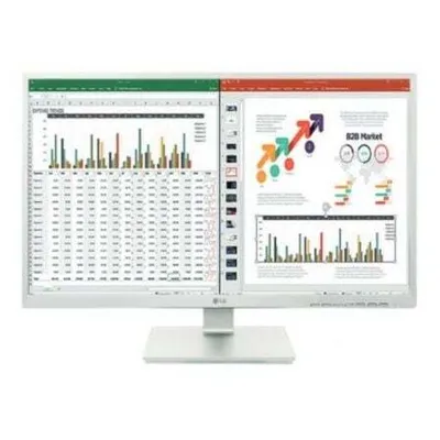 Obrázok produktu pre LG 27BK55YP-W, 68,6 cm (27"), 1920 x 1080 px, Full HD, LED, 5 ms, Čierna