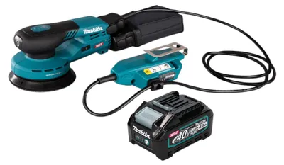 Produktbild von Makita BO 001 CGM1 Akku Exzenterschleifer 40 V max. 125 mm 5,0 mm Hub Brushless + 1x Akku 4,0 Ah - ohne Ladegerät