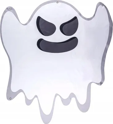 Produktbild von HALLOWEEN DEKORATION HÄNGENDER GEIST Wandbanner 130x129cm GRUSELIGER GEIST