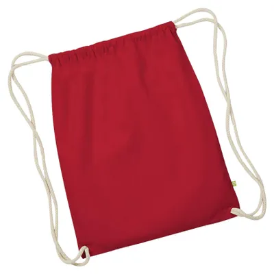 Produktbild von Westford Mill Earthware Organic Turnbeutel (13 Liter) FK984 (Einheitsgröße) (Rot)