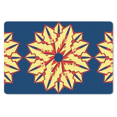 Produktbild von MuchoWow® Mauspad Mousepad Sterne - Muster - Abstrakt 27x18 cm - Mousepads - Maus Mat - Pad - Mausunterlage - Büroartikel - Desk Matten