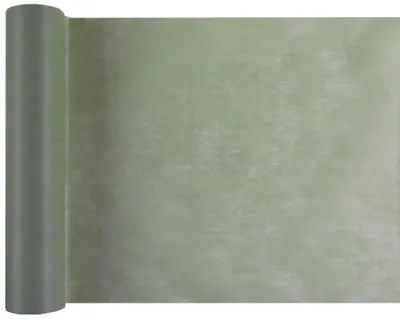 Produktbild von Tischläufer Vlies Dekostoff 30 cm x 25 m - Salbei Grün