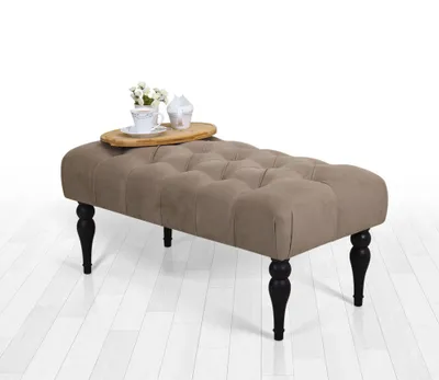 Immagine prodotto di Hanah Home, Missus- FLF1285, marrone, panche, 50% cotone / 50% velluto