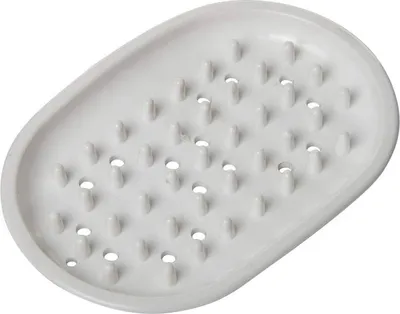 Zdjęcie produktu dla Pojemnik na mydło Fackelmann 44571, 13x9 cm, biały