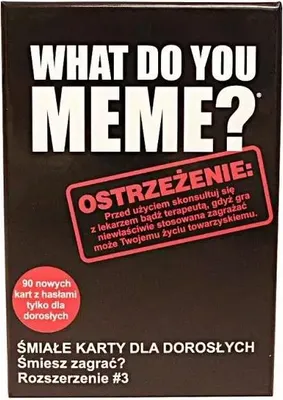 Immagine prodotto di Il gioco What Do You Meme? Confezione extra n. 3 carte in grassetto per adulti