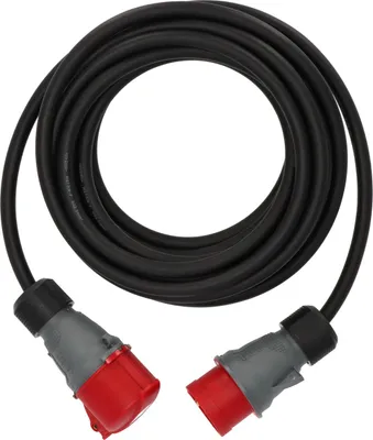 Image de Rallonge électrique CEE, noire, IP44, 10 m H07RN-F 5G2,5 - BRENNENSTUHL - 1167741