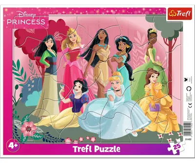 Produktbild von TREFL Puzzle Disney Pricezny 25 Stü ck