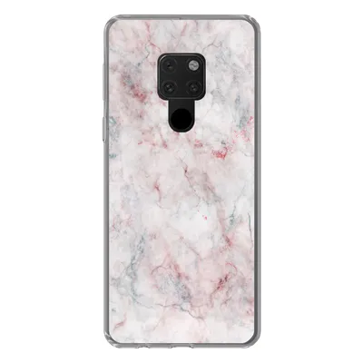 Produktbild von MuchoWow® Handyhülle Schutzhülle Hülle für Huawei P40 Lite Marmor - Rot - Naturstein Silikon Softcase Handy Hülle - Handy