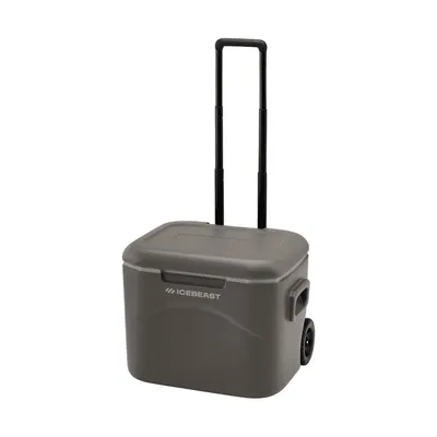 Produktbild von Icebeast Classic 57L Kühlbox mit Rollen Grau