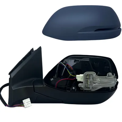 Obrázek produktu pro BILMAX Náhradní levé boční zrcátko pro Honda CR-V 4 2012-2016 Elektricky nastavitelné, vyhřívané, elektricky sklopné, s blinkrem, 9 kabelů