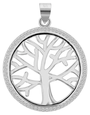 Produktbild von Akzent Damen Anhänger Adaine "Adaine" aus 925 Sterlingsilber, rhodiniert, langlebig