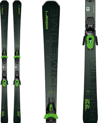 Obrázok produktu pre Alpské lyže ELAN Primetime 22 Sport PS + EL 10.0 GW Shift Green 172 cm 190 až 200 cm