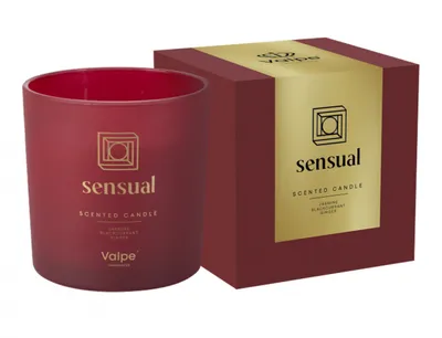 Image de Bougie Nohel Garden en verre SENSUAL parfumée 300g