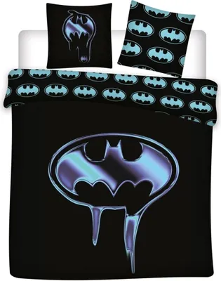 Produktbild von DC Comics Batman poliBaumwolle Bettbezug Bett 135cm