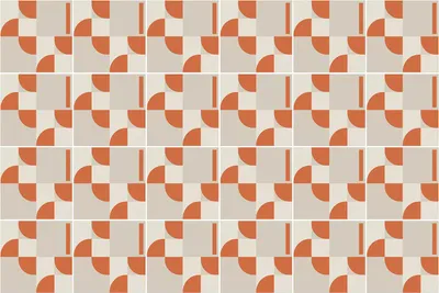 Produktbild von Fliesenaufkleber 15x15 cm – 24 Stück – Selbstklebend – Wasserfest – Pflegeleicht – Hitzebeständig – Für Küche & Bad – Geometrie mit Bögen und Linien