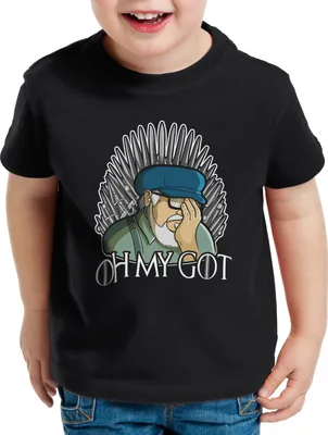 Produktbild von style3 Oh my GOT Kinder T-Shirt staffel8 lied von eis und feuer