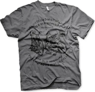 Produktbild von Route 66 FUEL T-Shirt - Large - DarkGrey