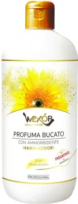 Immagine prodotto di Wexor Profumo per bucato + Mediterraneo Liquid 500 ml - Freschezza e morbidezza