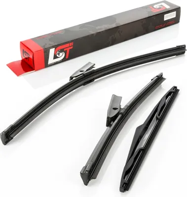 Produktbild von Scheibenwischer Set vorne hinten Frontwischer Heckwischer für Renault Twingo III