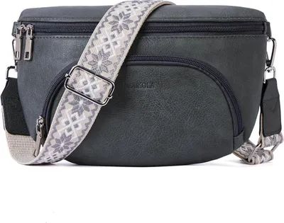Produktbild von MUIIKOLA Damen Umhängetasche RFID Blockierung Brusttasche