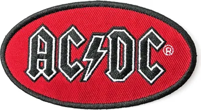 Produktbild von AC/DC - Oval Logo Standard Patch