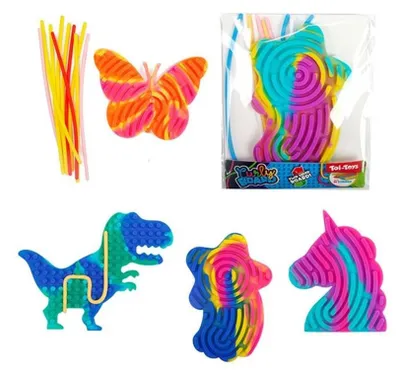 Produktbild von Toi-toys lustiges Lockenbrett Mini mit 10 Schnüren