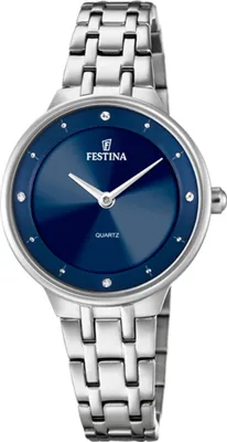 Obrázek produktu pro Festina F20600-3 CYRKONIE dámské hodinky stříbrné