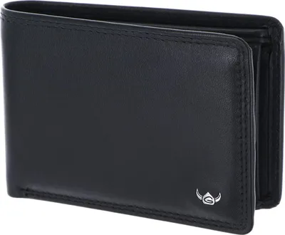 Immagine prodotto di Golden Head Pelle portafoglio Polo RFID Protect Minischeintasche 1194 Schwarz nero
