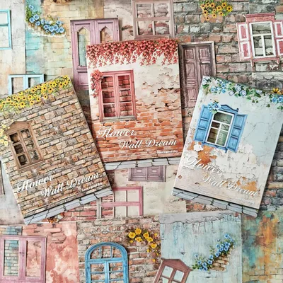 Produktbild von Pack mit 90 Vintage Scrapbooking Stickern, 3 Designs, für Bullet Journal, kreative DIY Zubehör