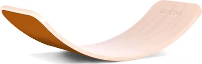 Produktbild von Wobbel Board Original - Leinen-Whitewash, Filz rostbraun