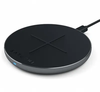 Obrázek produktu pro Satechi ST-IWCBM, Vnitřní, USB, 9 V, Bezdrátové nabíjení, Černá, Šedá