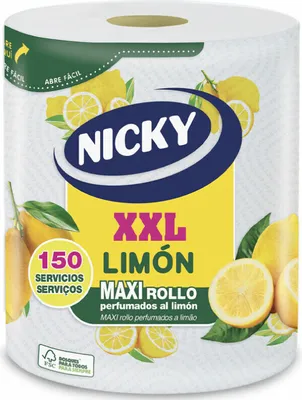 Immagine prodotto di Carta da cucina Nicky giallo limone XXL 150 pezzi