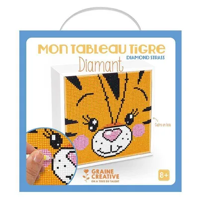 Image de Kit de peinture diamant - Tigre