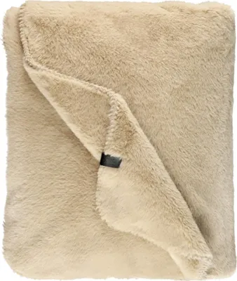 Produktbild von SCHÖNER WOHNEN-Kollektion Wohndecke ELEGANCE Beige 130 x 170 cm