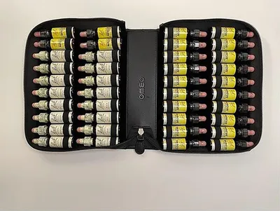 Produktbild von Bachblüten Taschenapotheke Leder – Etui für 40 Flaschen 10ml 20ml 20ml