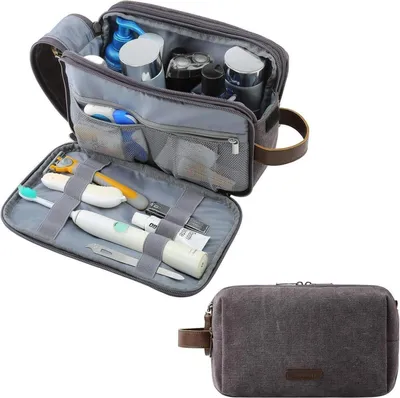 Produktbild von BAGSMART Kulturtasche Herren Reise Kulturbeutel Kosmetiktasche 5L
