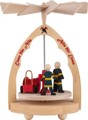 Produktbild von 1-stöckiges Wärmespiel Feuerwehr (11cm) von Richard Glässer
