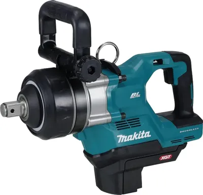 Obrázek produktu pro Akumulátorový rázový utahovák Makita 40 V max. (bez akumulátoru, bez nabíječky), 1" čtyřhran s krátkou stopkou TW009GZ