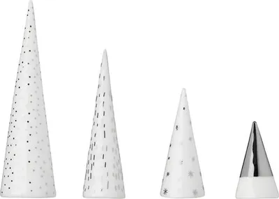 Produktbild von Räder Kleiner Winterwald silber Set 4 Stück