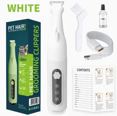 Produktbild von Wiederaufladbarer Pfotentrimmer Leise Hundeschermaschine mit LED-Licht