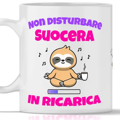 Keramikbecher Schwiegermutter-Geschenk 350 ml spülmaschinenfest
