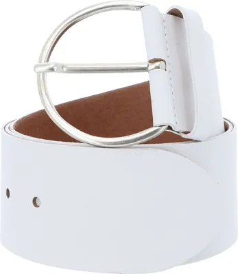 Immagine prodotto di Vanzetti Pelle cintura Hollywood Boulevard 60mm Round Leather Belt W105 White bianco