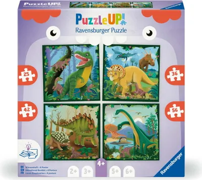 Obrázok produktu pre Ravensburger 12.004.003, 25 kusov, dinosaury, 4 rok / roky
